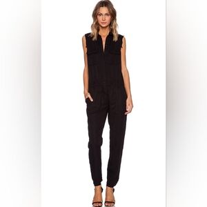 Etienne Marcel Sleeveless Jumpsuit in Black - Size S